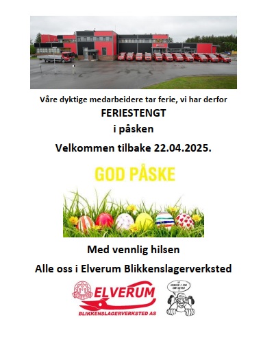 Påskeferie 2025